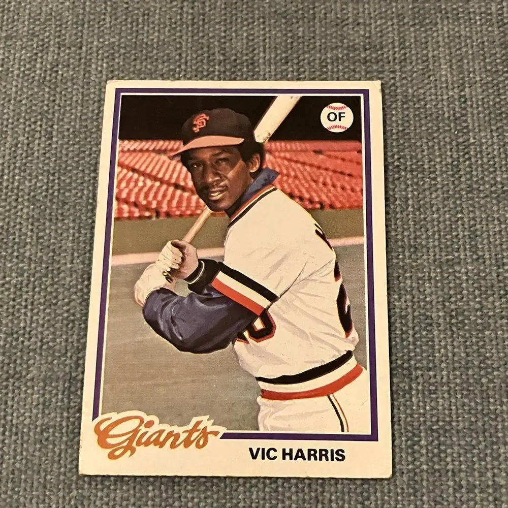 1978 Topps San Francisco Giants Baseball Card Trading Card